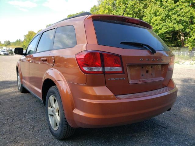 3D4PG4FB4BT560249 - 2011 DODGE JOURNEY EX ORANGE photo 3