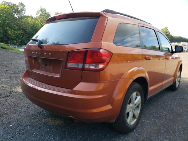 3D4PG4FB4BT560249 - 2011 DODGE JOURNEY EX ORANGE photo 4