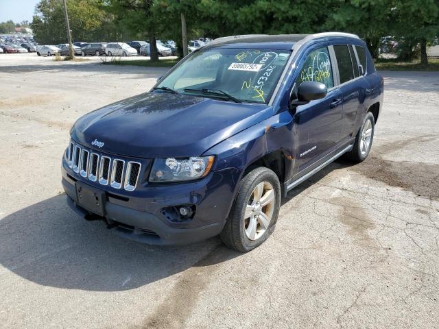 1C4NJDBB2FD353236 - 2015 JEEP COMPASS SP BLUE photo 2