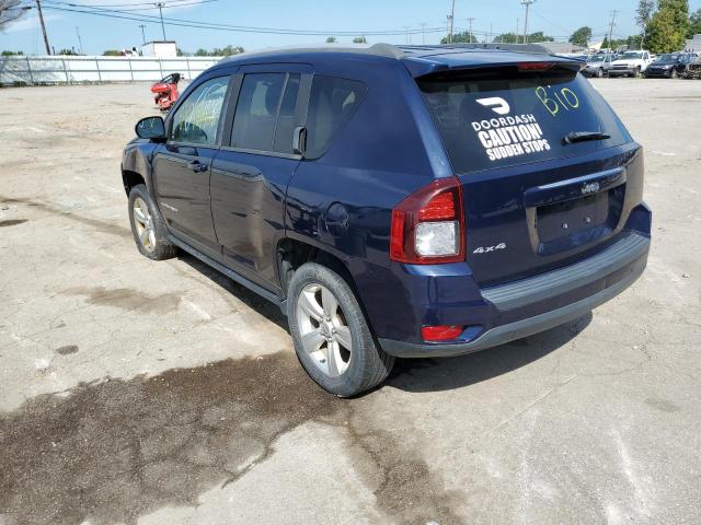 1C4NJDBB2FD353236 - 2015 JEEP COMPASS SP BLUE photo 3