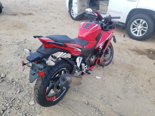 MLHNC5100M5700082 - 2021 HONDA CBR300 R RED photo 4