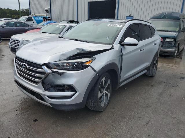 KM8J33A2XJU682047 - 2018 HYUNDAI TUCSON VAL SILVER photo 2