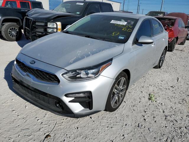 3KPF34AD1KE050720 - 2019 KIA FORTE GT L SILVER photo 2