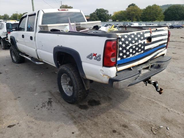 1GCHK33226F118469 - 2006 CHEVROLET SILVERADO WHITE photo 3