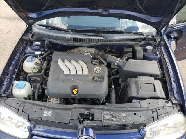 9BWGL61J754004746 - 2005 VOLKSWAGEN GOLF GLS BLUE photo 7