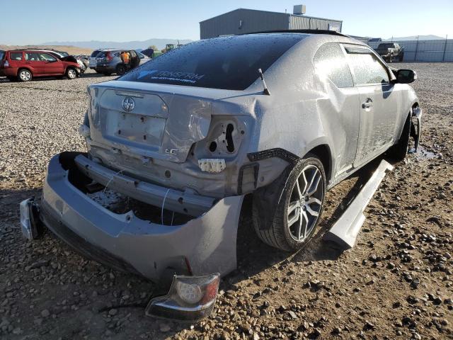 JTKJF5C77E3073017 - 2014 TOYOTA SCION TC ვერცხლისფერი ფოტო 4