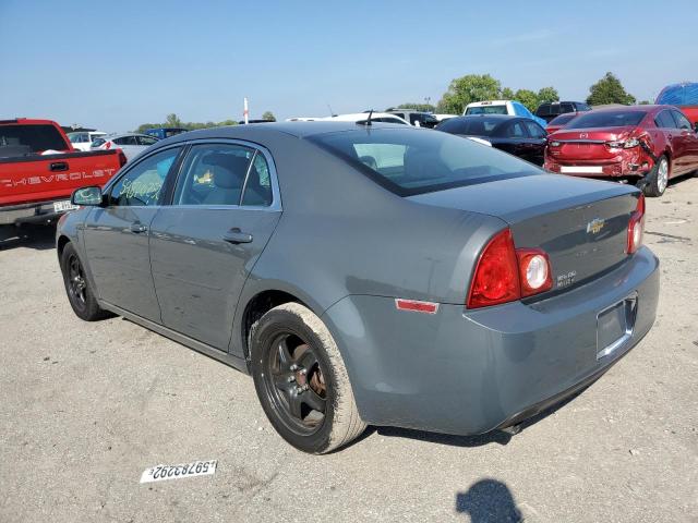 1G1ZH57B79F144989 - 2009 CHEVROLET MALIBU 1LT ნაცრისფერი ფოტო 3