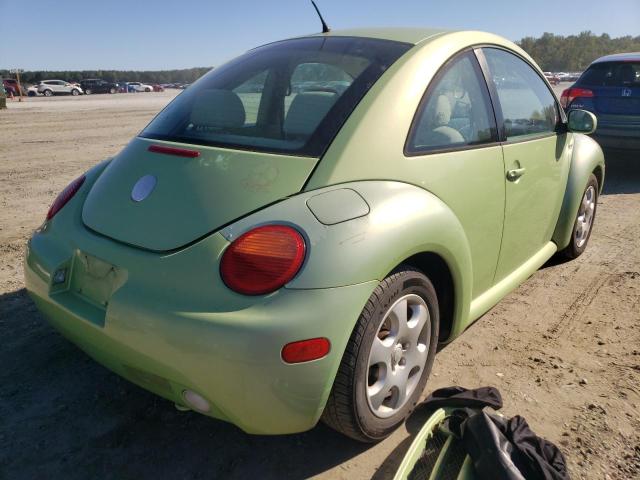 3VWCK21C12M455254 - 2002 VOLKSWAGEN NEW BEETLE 绿色 照片 4
