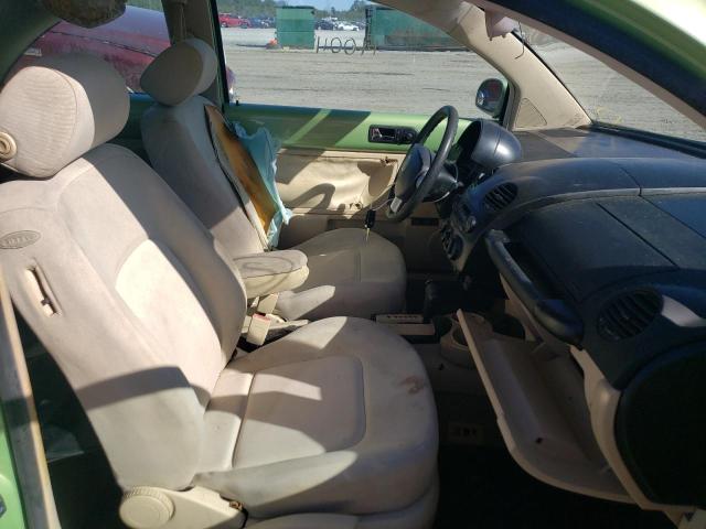 3VWCK21C12M455254 - 2002 VOLKSWAGEN NEW BEETLE 绿色 照片 5