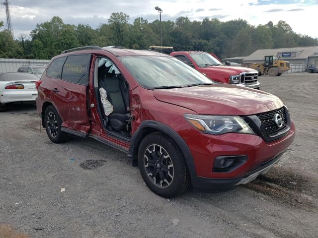 5N1DR2MM3KC632536 - 2019 NISSAN PATHFINDER RED photo 1