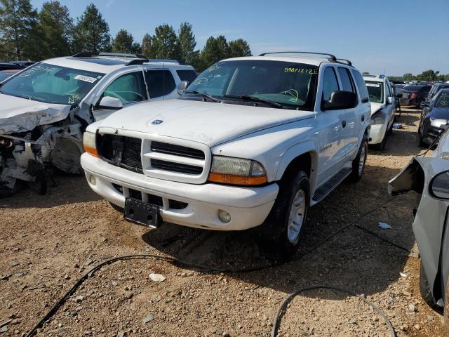 1B4HS28NX1F609861 - 2001 DODGE DURANGO WHITE photo 2