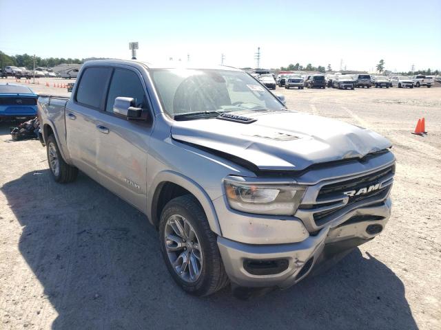 1C6RREJT4KN738481 - 2019 RAM 1500 LARAM SILVER photo 1