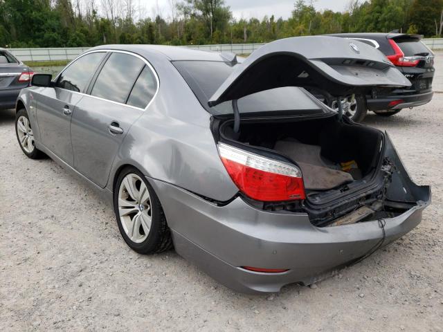 WBANV1C59AC158497 - 2010 BMW 528 XI GRAY photo 3