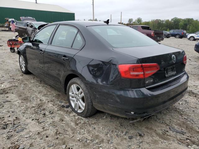 3VW1K7AJ1FM352022 - 2015 VOLKSWAGEN JETTA BASE BLACK photo 3