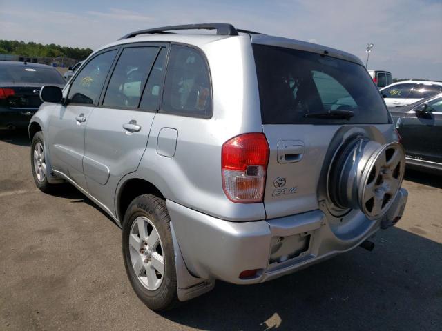 JTEGH20V720082094 - 2002 TOYOTA RAV4 SILVER photo 3