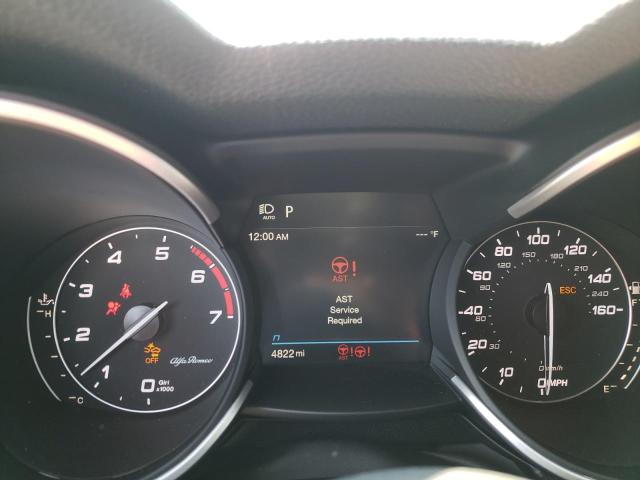 ZASPAKBN1N7D30719 - 2022 ALFA ROMEO STELVIO TI WHITE photo 8