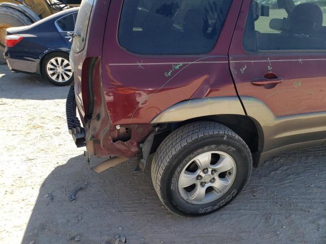 4F2CZ06144KM28652 - 2004 MAZDA TRIBUTE ES ბურგუნდია ფოტო 9