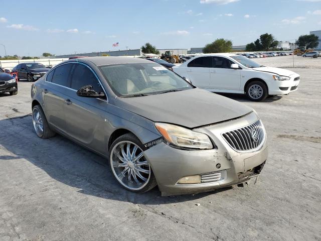 W04GV5EV9B1078821 - 2011 BUICK REGAL CXL GOLD photo 1