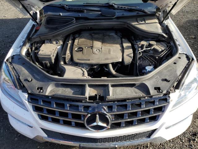 4JGDA5HB2FA441399 - 2015 MERCEDES-BENZ ML 350 4MA WHITE photo 7