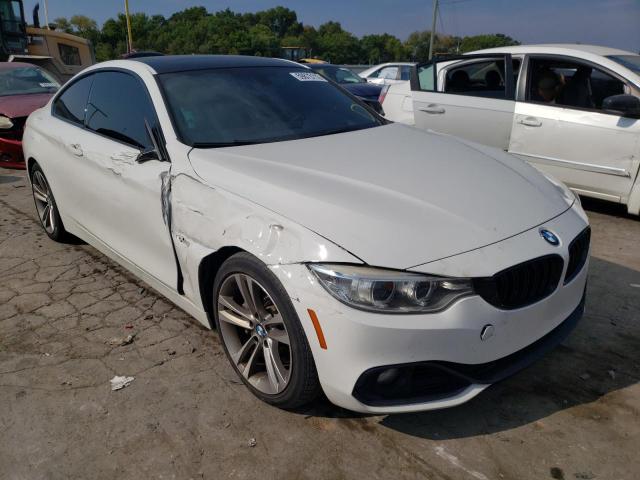 WBA3R1C55EK190693 - 2014 BMW 435 I WHITE photo 1