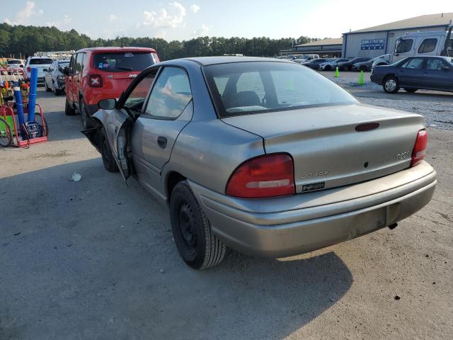 1B3ES47C4XD158255 - 1999 DODGE NEON HIGHL BROWN photo 3