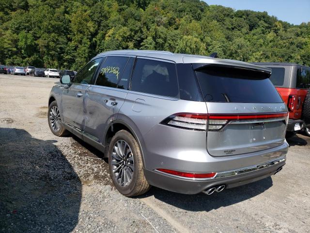 5LM5J7WCXNGL01489 - 2022 LINCOLN AVIATOR RE SILVER photo 3