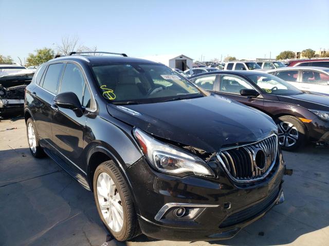 LRBFXESX5HD052904 - 2017 BUICK ENVISION P BLACK photo 1