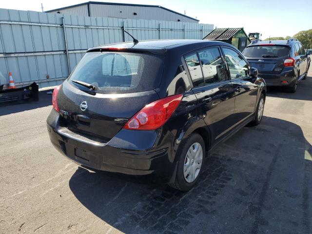 3N1BC1CP6BL410146 - 2011 NISSAN VERSA S BLACK photo 4