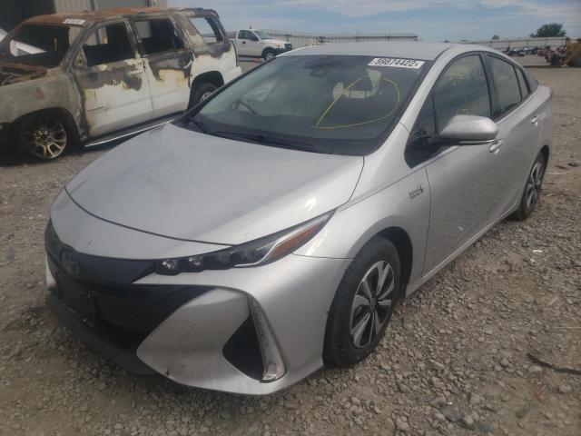 JTDKARFP8H3051173 - 2017 TOYOTA PRIUS PRIM 灰色 照片 2