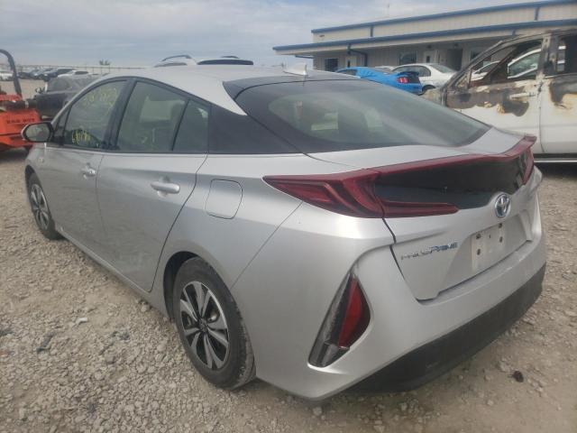 JTDKARFP8H3051173 - 2017 TOYOTA PRIUS PRIM 灰色 照片 3