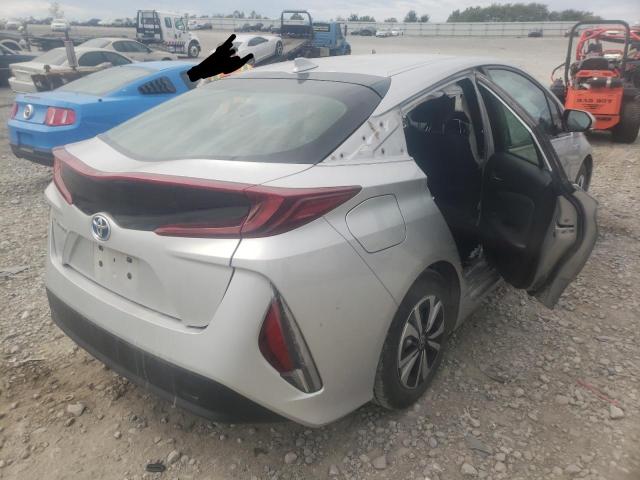 JTDKARFP8H3051173 - 2017 TOYOTA PRIUS PRIM 灰色 照片 4