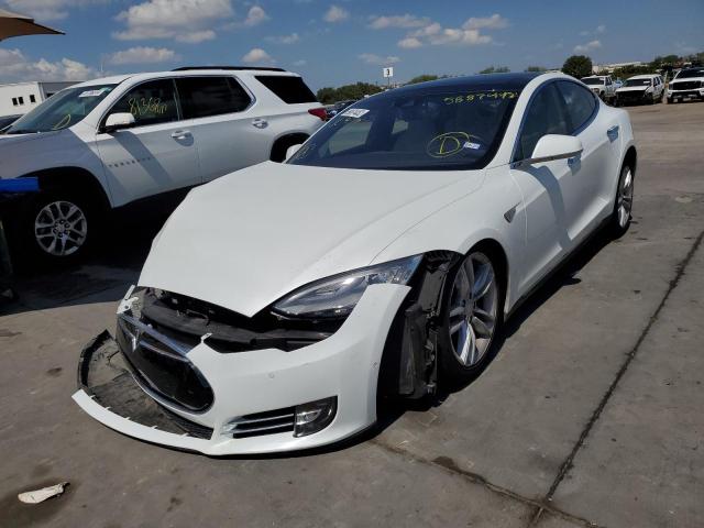 5YJSA1E29GF131929 - 2016 TESLA MODEL S Սպիտակ լուսանկար 2