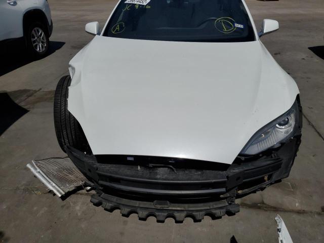 5YJSA1E29GF131929 - 2016 TESLA MODEL S Սպիտակ լուսանկար 9