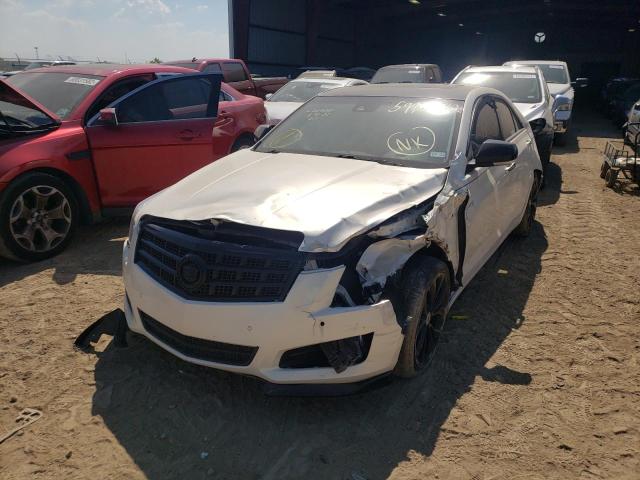 1G6AC5S31D0130734 - 2013 CADILLAC ATS PERFOR WHITE photo 2