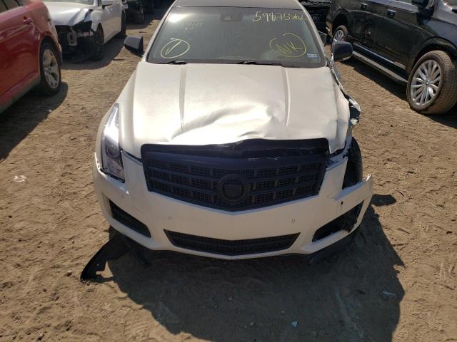 1G6AC5S31D0130734 - 2013 CADILLAC ATS PERFOR WHITE photo 9