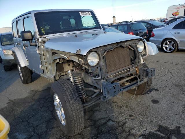 1J4GA59147L218255 - 2007 JEEP WRANGLER S SILVER photo 1