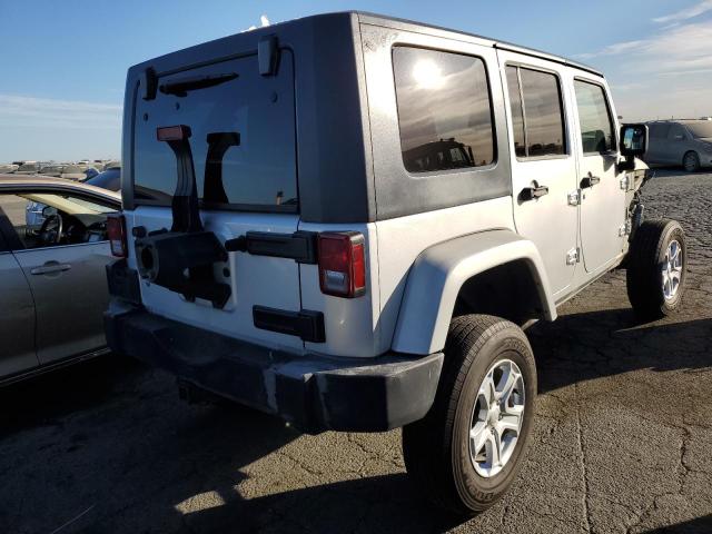 1J4GA59147L218255 - 2007 JEEP WRANGLER S SILVER photo 4