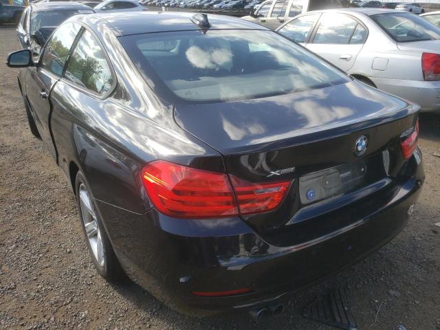 WBA3N9C59EF721719 - 2014 BMW 428 XI BLACK photo 3