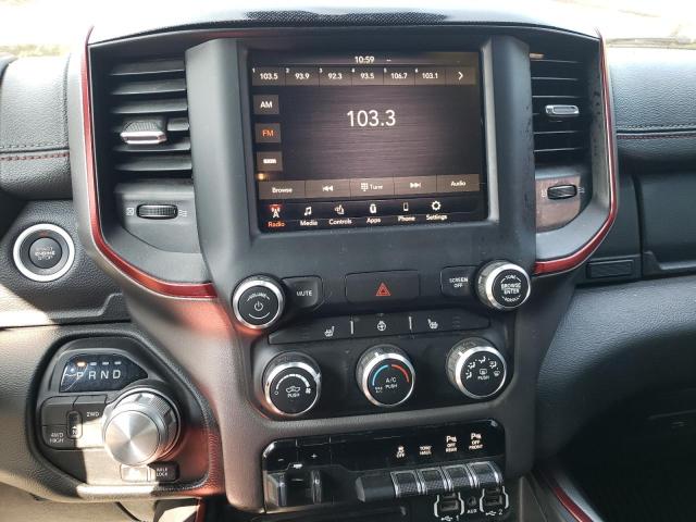 1C6SRFLT8KN589822 - 2019 RAM 1500 REBEL ნაცრისფერი ფოტო 9