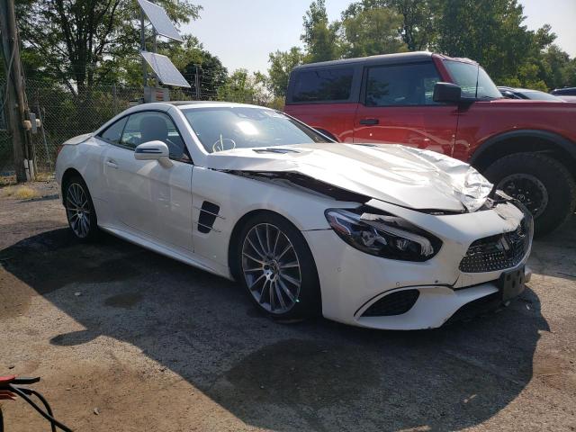 WDDJK6GA2KF054910 - 2019 MERCEDES-BENZ SL 450 WHITE photo 1