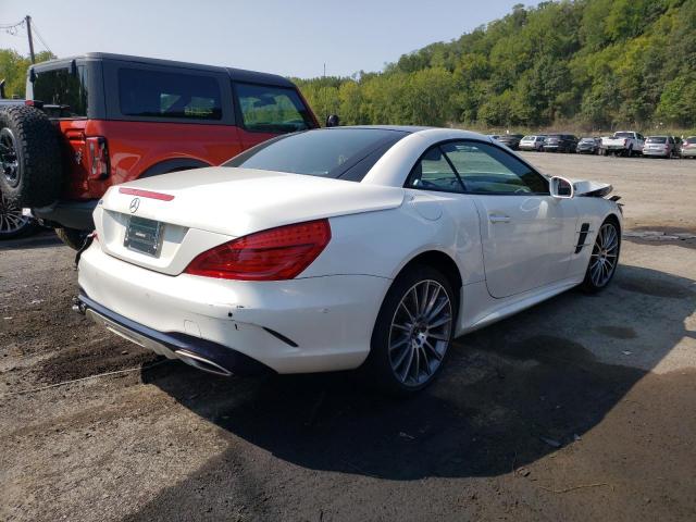 WDDJK6GA2KF054910 - 2019 MERCEDES-BENZ SL 450 WHITE photo 4