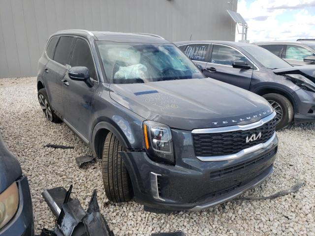 5XYP34HC1NG239778 - 2022 KIA TELLURIDE CHARCOAL photo 1