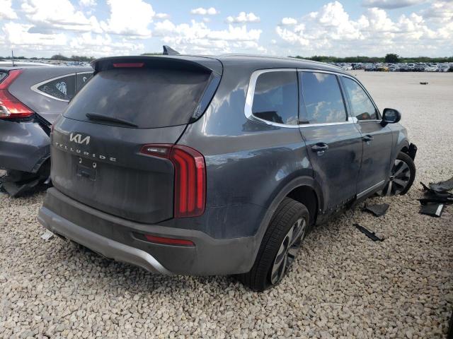 5XYP34HC1NG239778 - 2022 KIA TELLURIDE CHARCOAL photo 4