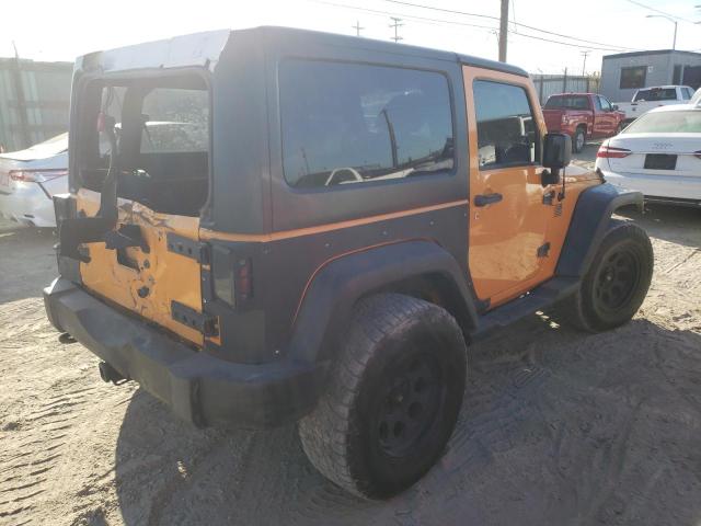 1C4AJWAG5CL286866 - 2012 JEEP WRANGLER S YELLOW photo 4