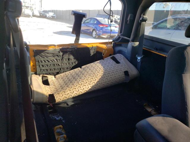 1C4AJWAG5CL286866 - 2012 JEEP WRANGLER S YELLOW photo 6