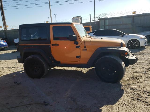 1C4AJWAG5CL286866 - 2012 JEEP WRANGLER S YELLOW photo 9