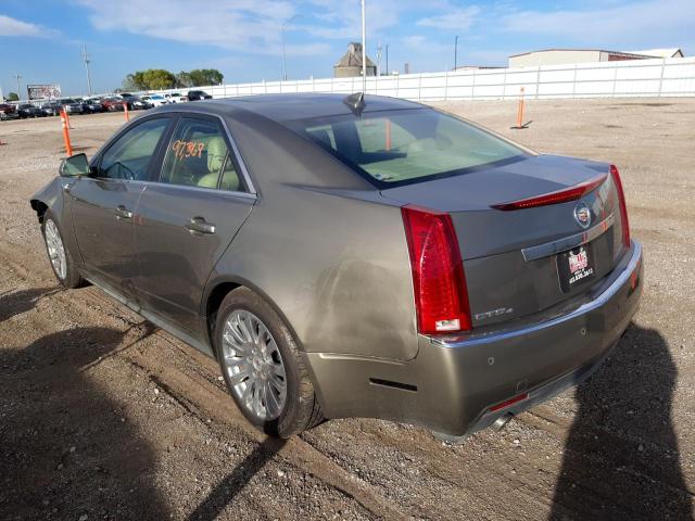 1G6DM5EG5A0104576 - 2010 CADILLAC CTS PERFOR GRAY photo 3