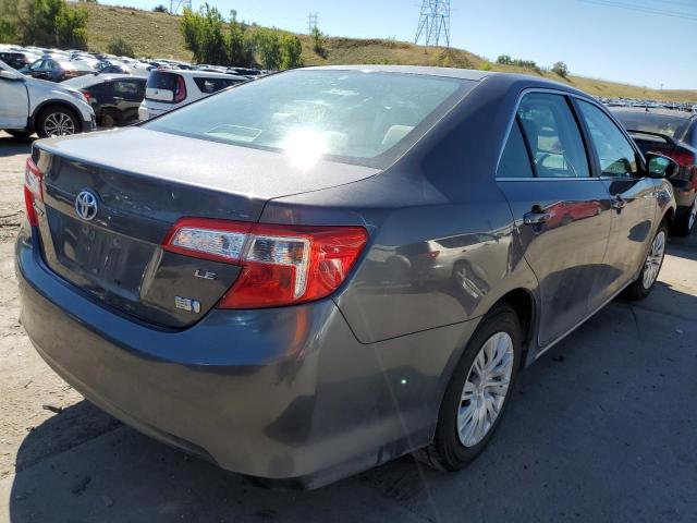 4T1BD1FK0DU077411 - 2013 TOYOTA CAMRY HYBR CHARCOAL photo 4