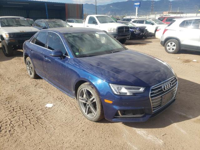 WAUFNAF41HN060697 - 2017 AUDI A4 PRESTIG BLUE photo 1