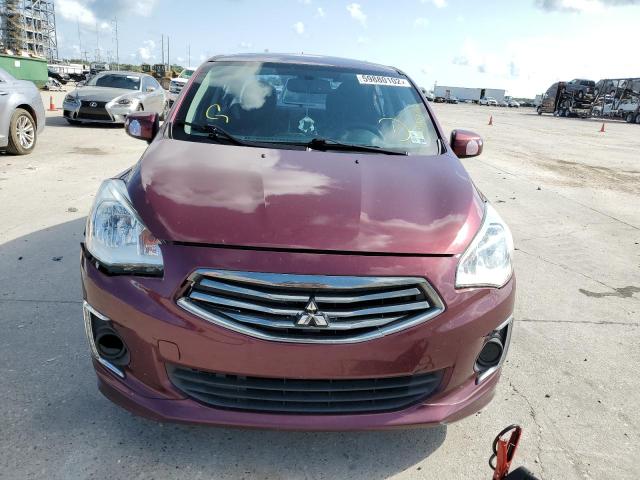 ML32F3FJXHHF15891 - 2017 MITSUBISHI MIRAGE G4 BURGUNDY photo 9